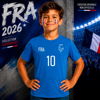 T-shirt Supporters CDM26 enfant personnalisable – Collection football 2026