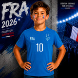 T-shirt Supporters CDM26 enfant personnalisable – Collection football 2026