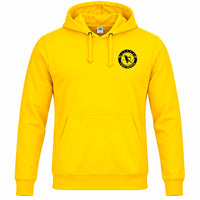 Sweat à capuche jaune AAAE Nouvion Handball avec logo du club