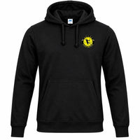 Sweat à capuche noir AAAE Nouvion Handball avec logo du club