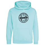 Sweat association sportive college Gamaches bleu ciel