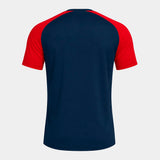 T-shirt manches courtes ACADEMY IV Marine Rouge