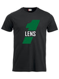 Tee-shirt "Lens" vintage – T-shirt supporter style Sang & Or