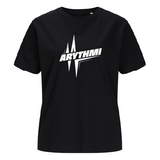 Tee-shirt femme noir Arythmi