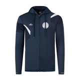 Veste à capuche E.CÔNE HBCLA bleu marine, Handball Club Longpré-Airaines