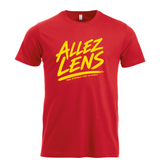 Visuel Allez Lens jaune Finale 2026 pour t-shirt